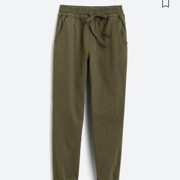 Vigoss Pants - Vigoss Adelaide Twill Olive Green Skinny Jogger Pants Women's - Size XXL